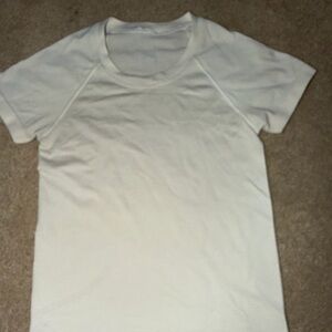 Lululemon S/S Swiftly Tech Tank Top Tee White Size 2